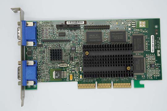 Matrox 迈创 G400 32MB显示卡G4+MDH4A32G（MGA-G400A-F--芯片）